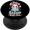 Dolce Riposo Creations Troppo carino per dormire ora Panda Baby PopSockets PopGrip Adesivo