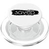 Christ Loves Me Always Christian Motivational Pop Socket - Saved By Jesus PopSockets PopGrip per MagSafe