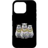 Cool 3 Hip Hop Trio Street Gold Chain Fu Custodia per iPhone 16 Pro Capybara Capy Rap Old School Retro Streetwear 80s 90s Tre