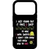 Whyitsme Design Custodia per iPhone 17 Pro Scherzo divertente per lavori a maglia, con pecore