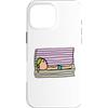 Mark Ewbie Designs Custodia per iPhone 16 Pro Max Lettino abbronzante