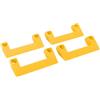 Topiky Porta Misura Cintura da Banco Porta Attrezzi Versatile Organizzatore di Alta qualità per Garage da Falegname Larghezza 9 Cm (YELLOW)