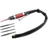 MMHHHG Scalpello ad aria, 2-in-1 a corpo pneumatico alternativo 2-in-1 e kit di lime pneumatiche Utensile for lima ad aria compressa Utensili for lucidatura di file alternativi Lucidatore di file(Rot)