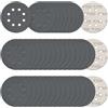 Rvetol 100 dischi abrasivi da 12,7 cm, 8 fori, grana 1500, carta vetrata in carburo di silicio, per levigatrice orbitale, lucidatura automobilistica di legno, plastica, metallo (100 pezzi, grana 1500)