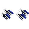 Generic Set di 4 cazzuole in acciaio inox per intonaco di finitura per pittura e intonaco