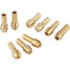 OZXJW 5/11 Pz/lotto Mini Trapano In Ottone Pinza Mandrino for Utensile Rotante 0.5-3.2mm In E Dado for Set Di Accessori(10Pcs 4.3mm)