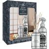 Tesori d'Oriente, Muschio Bianco Set Regalo Casa, Include Diffusore Ambiente con Bastoncini 200 ml e Deodorante Spray, Elegante Confezione, Fragranze con Note Ambrate e Armoniose che Durano a Lungo