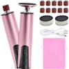 Focenat 2 in 1 Pedicure Elettrico Piedi, 6 Velocità Pedicure Elettrico Professionale, Lima Elettrica per Piedi, Set Calli Rimozione Ricaricabile, Piedi Calli Talloni Screpolati