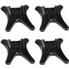 Qusinfc Set di 4 pz Speedlight Stand Mount Base Quick Setsup Speedlight Holder DSLR Speedlights Hotshoes Camera Hot Shoe