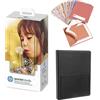 HP Pignone Studio 4x6 carta fotografica e cartucce (80 fogli - 2 cartucce) Starter Bundle
