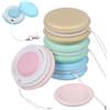 GALPADA Kit Pulizia Schermo Smartphone 4 Pezzi in Plastico con Spazzola e Laccio, Rimuove Macchie e Impronte, Pratico da Portare, Adatto per Computer e Tablet, come Regalo Colore Casuale