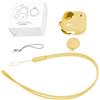 Generic Custodia in silicone di protezione a 360 gradi per Go Ultras Thumb Camera con copertura dell'obiettivo Custodia antiurto per fotocamera
