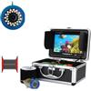 TRPLFGHZ Fotocamera da pesca, Telecamera subacquea for la pesca Fish Finder for 7 1000TVL 15 LED bianchi + lampade a infrarossi for su ghiaccio/mare/inverno(30 LEDs 15M cable)