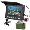 TRPLFGHZ Fotocamera da pesca, Telecamera subacquea portatile da 4,3 pollici, fishfinder, impermeabile, visione notturna, telecamera for la pesca su barche sul ghiaccio, cavo 20 m con borsa for il trasporto
