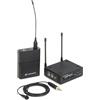 Sennheiser Sistema microfonico digitale portatile wireless UHF con lavalier omnidirezionale ME2 set EW-DP ME2 (Q1-6), Nero (700010)