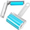 Infactory Rotolo di Pelucchi: Set da 2 Rulli per Pelucchi e peli di Animali, 2 Taglie, Riutilizzabile (Rullo Adesivo Riutilizzabile per, Rullo in Silicone, Cane)