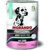 Generico Morando Professional Patè di Suino per Cani Adulti, Formula Monoproteica, 24 lattine da 400 g