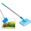 Generic Strumento per la Pulizia 'Acquario, con Manico Lungo Regolabile, antiruggine, Accessorio per la Pulizia 'Acquario, per la casa, l'acquario, Tartaruga, Rettile, terrario, Betta, Acqua, Parete