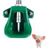 Cyrank Ciotola d'acqua per pecore, abbeveratoio automatico per maiali Tazza per bere per bestiame professionale Forniture per acqua potabile per fattorie per cavalli, capre, mucche, cani da pastore