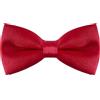 baotongle Collare per cani con papillon in velluto, per matrimoni, compleanni, feste (rosso)