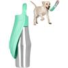 Sinlay Borraccia Per Cani Portatile 750 Ml, Borraccia Cane Termica, Borraccias Per Cani Pieghevole A 180°,Bottiglia In Acciaio Per Canis, Design Anti-Goccia, Ideale Per Passeggiate All'Aperto Con Animali (A)