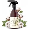 Equimour Spray per criniera e coda per cavalli - Spray lucido per la cura del pelo con profumo di cotone morbido, facilita la pettinatura e la disinfeltrimento, dona lucentezza setosa, formula antipolvere