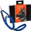 Canny Collar - Collare a Cavezza Addestramento Cane | Collare Anti‑Tiro Gentile e Sicuro | Camminate Piacevoli Senza Stress - Blu, Taglia 5
