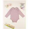 Prénatal Body bimba neonato rosa antico colletto