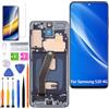 HLYGZX Display di ricambio per Samsung Galaxy S20 4G LCD TFT G980F Display Touch Digitizer Assembly Kit parti di riparazione (nero con cornice, senza impronte digitali, non per versione 5G)