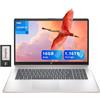 HP Computer portatile HD+ BrightView da 17,3, Intel Celeron N4120, 16 GB di RAM, 1,16 TB di memoria (SSD da 1 TB + set di docking station da 160 GB), grafica Intel UHD, tastiera full-size, webcam