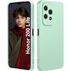 ISOI - Cover per Honor 200 Lite, Custodia Morbida in Silicone Liquido, Protezione Completa Antiurto Ultra Sottile per il Corpo - Menta Verde