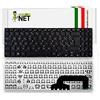 new net - Tastiera Compatibile con Notebook ASUS X507L X507LA X507M X507MA X507U X507UA X507UB X507UF [Senza Frame - Colore Tasti Nero - Layout ITA]