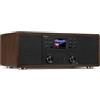 Audizio Avola - Radio DAB+ Internetradio con lettore CD | Radio WLAN, Bluetooth e FM | Suono di alta qualità | Radio DAB Plus con lettore CD in legno marrone
