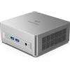 MINISFORUM UM750L Slim Mini PC, processore AMD Ryzen 5 7545U 6C/12T fino a 4,9 GHz, AMD Radeon 740M, 16GB LPDDR5 (On Board) / 1TB SSD, HDMI/DP/USB4/2.5G RJ45, USB 3.2 x 2, USB 2.0 x 2, Wi-Fi6E, BT5.2