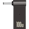 Panlouting USB-C a Connettore 4.0mm x 1.35mm Adattatore Convertitore Alimentazione | Caricatore Rapido PD 100W | Per Laptop con Interfaccia 4.0 * 1.35mm