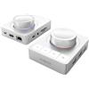 MOGOOD Hub USB C 9-in-1 con Manopola, HDMI 4K 60Hz, PD 100W Ricarica Veloce, 5Gbps Trasferimento Dati, Lettore SD TF 3.0, Tasto Volume & Luce RGB, Compatibile MacBook PC Laptop Desktop