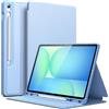 JETech Custodia per Samsung Galaxy Tab S10 FE Plus/S10 FE+ 13,1 Pollici con Porta S Pen, Cover Protettiva per Tablet con Supporto Sottile Folio, Multi-Angolo Visualizzazione (Blu)
