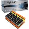 alphaink 5 nere cartucce compatibili con Lexmark 14N1068E 100XL per stampanti Lexmark Impact S300 Series, Interact S600 Series, Interpret S400 Series, Intuition S500 Series