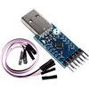 TECNOIOT CP2104 USB to RS232 TTL UART 6PIN Connector Module Serial Converter |Convertitore seriale del modulo di connessione 6PIN UART CP2104 da USB a RS232 TTL