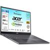 Acer Notebook, Intel i7-1255U, 10 Core 4.7Ghz, 32 Gb Ram, SSD Pci da 1 Tb, 15.6 Full HD, Nvidia Geforce RTX 2050, Tastiera retroilluminata, Wi-Fi 6, lan, hdmi, Win 11, pronto all'uso