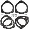 Aerzetix Kit di 2 adattatori per altoparlanti Ø165 mm compatibile con Audi A1 8X