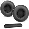 ACCOUTA Cuscini per cuffie e Archetto Cuscino Sostituzione Compatibile con Beats Solo 2 & Solo 3 Wireless On-Ear Cuffie Cuscinetti per cuffie con Premium Pelle proteica e Schiuma Memory