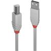 Lindy Cavo USB 2.0 Tipo A a B Anthra Line, 0.5m