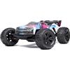 ARRMA RC Truck 1/8 Kraton 4X4 6S BLX BRUSHLESS V6 Speed Truck RTR (batteria Lipo e caricabatterie non inclusi) (blu/rosa), ARA8608V6T2