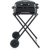 SEVERIN PG 8598 - Barbecue elettrico per esterni, con supporto e cappuccio