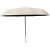 Sjfbebsy Ombrello per Sedia con Morsetto, Ombrello per Sedia Regolabile Parasole a Clip per sedie da Spiaggia e Pieghevoli, Carrello da Golf, sedie a rotelle, Beige con Morsetto