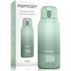 Momcozy MW05 Scaldabiberon Portatile per Bambini da Viaggio, Capacità 500ml + 24 Utilizzi/Batteria | Scaldabiberon Certificato TÜV-CE | Riscaldamento Rapido in 3 Min. (BPA-Free, Incluso Cavo USB-C