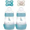 MAM, starter set bambina, biberon anti-coliche da 160 ml, incl. tettarella misura 1 a partire dalla nascita, incl. ciuccio MAM in silicone, 0-6