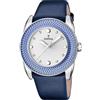 Festina Orologio Donna Analogico Pelle Blu - Movimento al Quarzo - Vetro Minerale Alta Resistenza - Impermeabile 5 ATM - Elegante Classico Vintage - Special Prices F16591/8