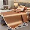 AVSMGP C,200 * 220cm, Tappetino Da Letto Estivo in Bambù, Materassino Rinfrescante Matrimoniale Queen Size Fatto A Mano Topper in Bambù Pieghevole - Per Chi Soffre Il Caldo Di Notte
